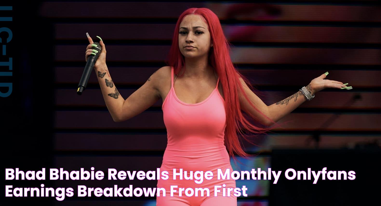 Bhad Bhabie Reveals Huge Monthly OnlyFans Earnings Breakdown From First