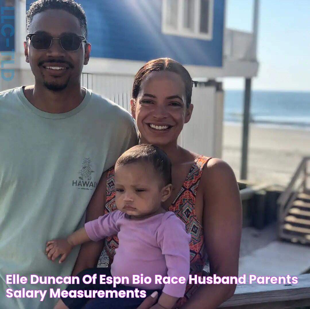 Elle Duncan of ESPN bio Race, husband, parents, salary, measurements