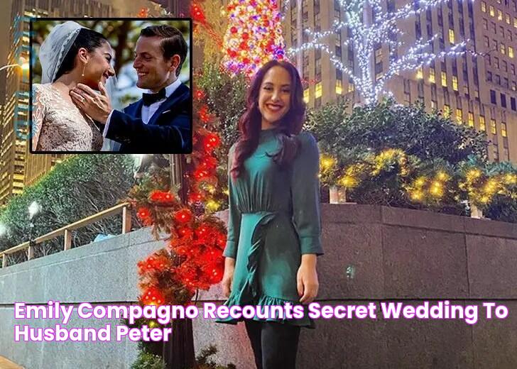 Emily Compagno Recounts Secret Wedding To Husband Peter