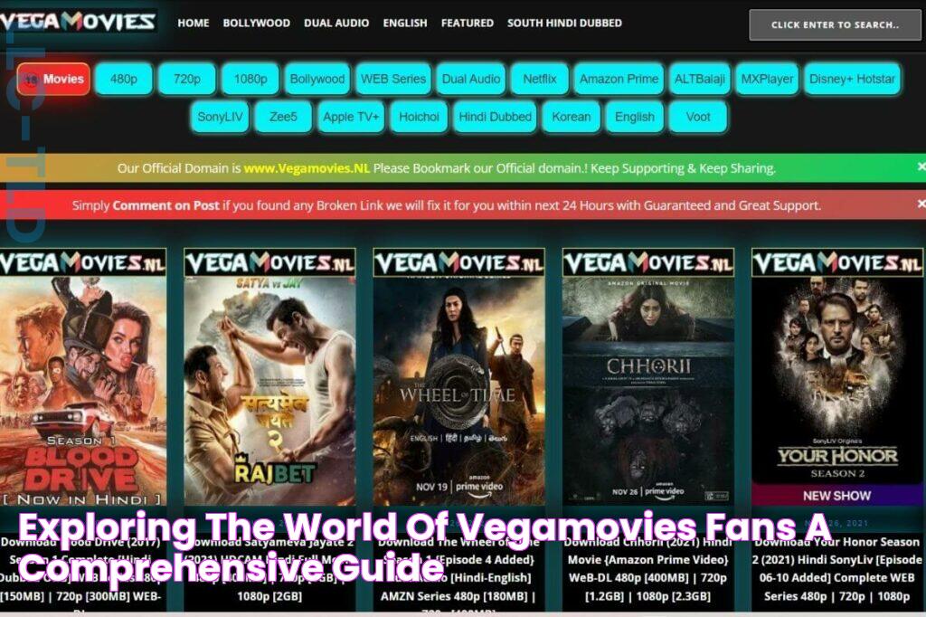 Discover The World Of Entertainment For Vegamovies Fans