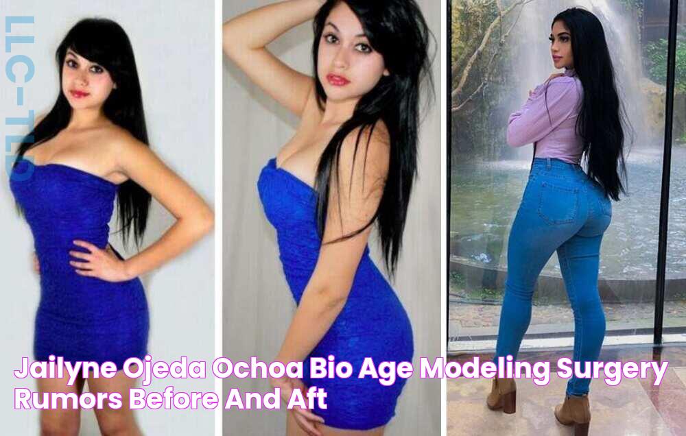 Jailyne Ojeda Ochoa bio age, modeling, surgery rumors, before and aft