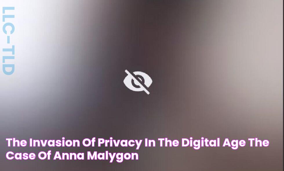 The Invasion of Privacy in the Digital Age The Case of Anna Malygon