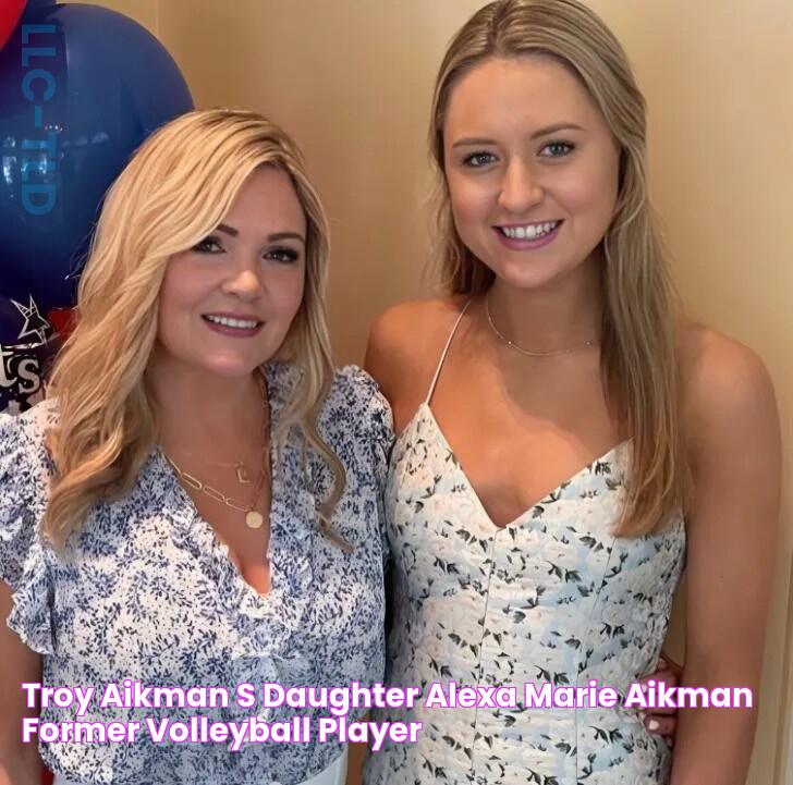 Troy Aikman's Daughter, Alexa Marie Aikman Former Volleyball Player