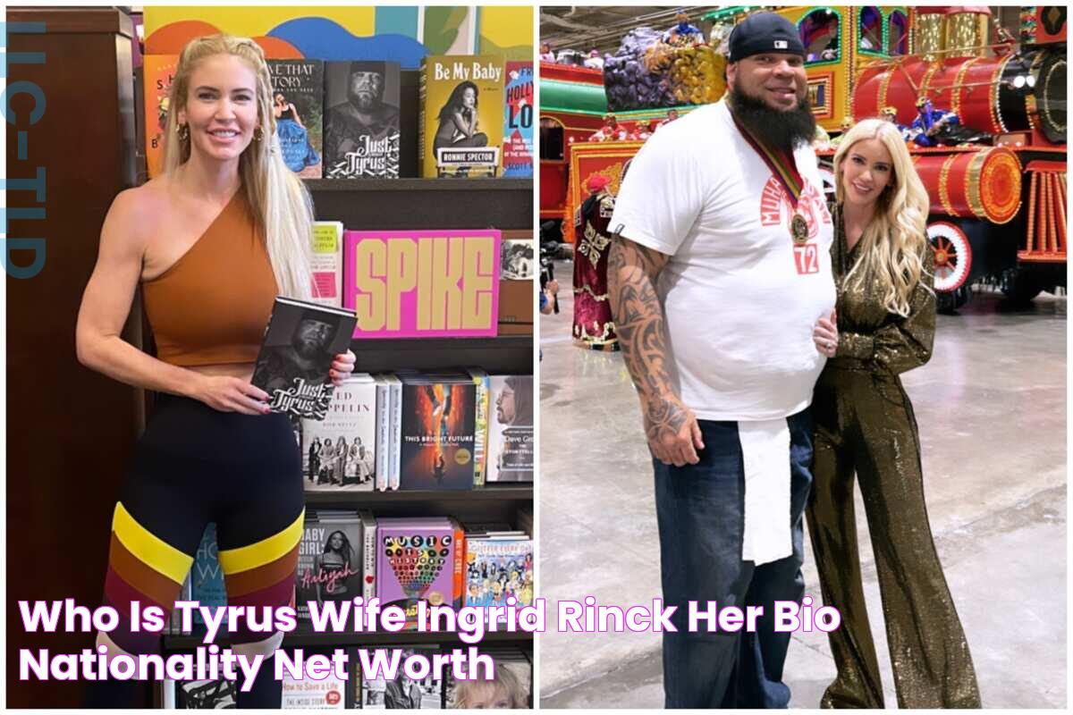 Who is Tyrus' wife, Ingrid Rinck? Her bio, nationality, net worth