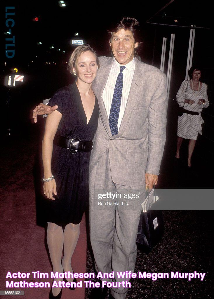 Actor Tim Matheson and wife Megan Murphy Matheson attend the Fourth