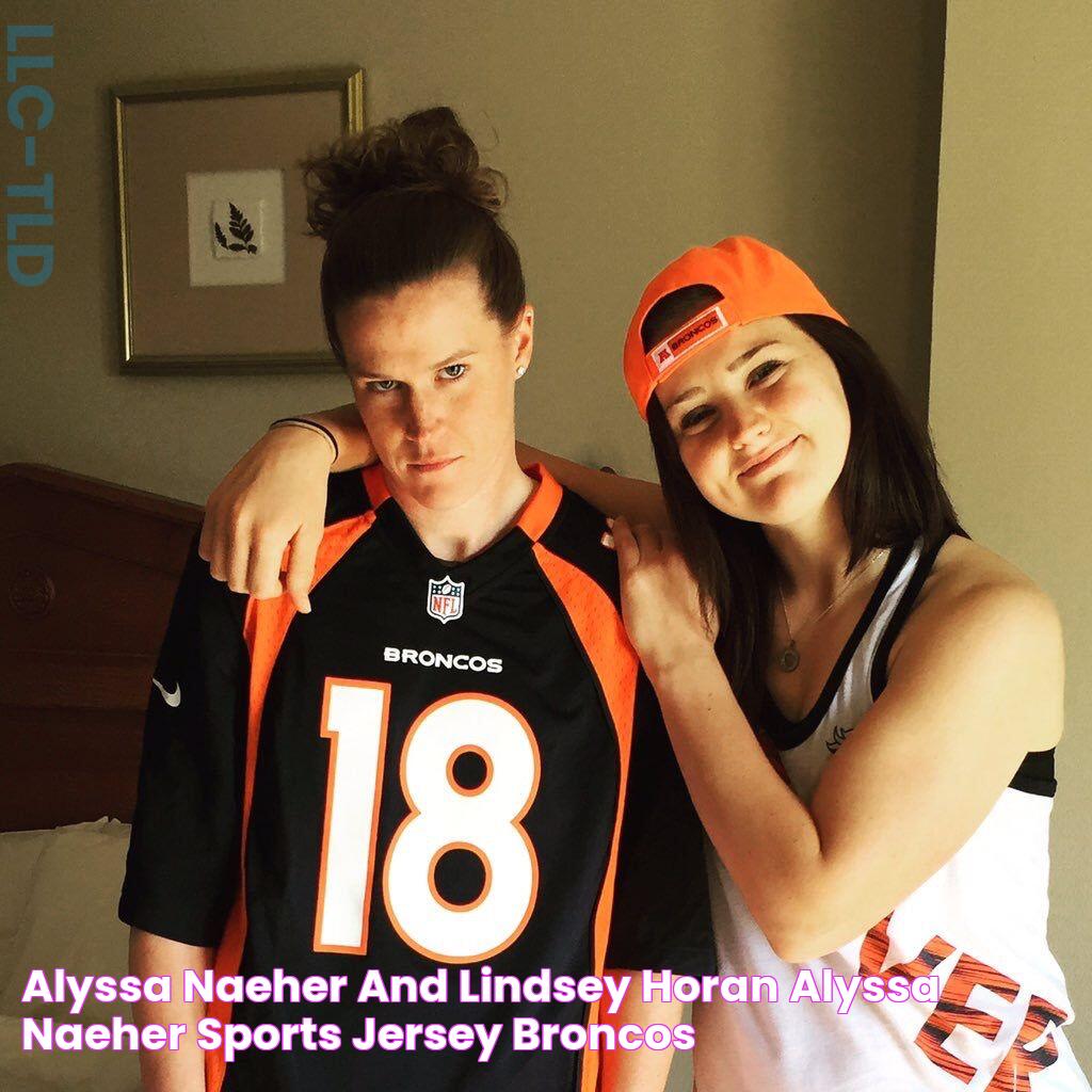 Alyssa Naeher and Lindsey Horan Alyssa naeher, Sports jersey, Broncos