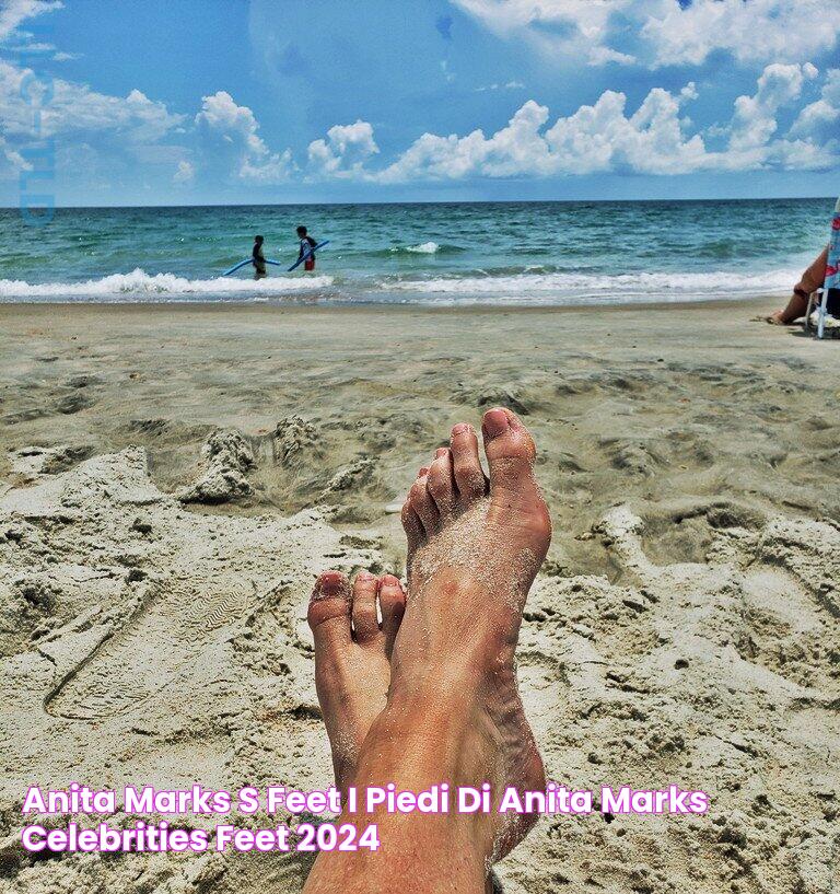 Anita Marks's Feet I piedi di Anita Marks Celebrities Feet 2024