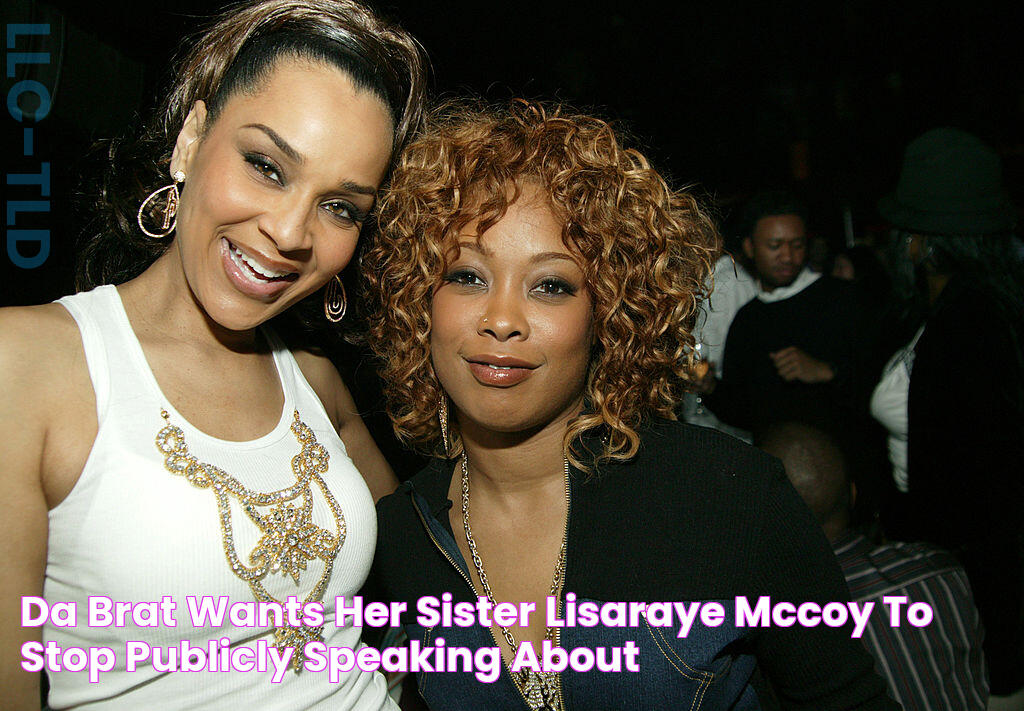 Da Brat Wants Her Sister LisaRaye McCoy To Stop Publicly Speaking About