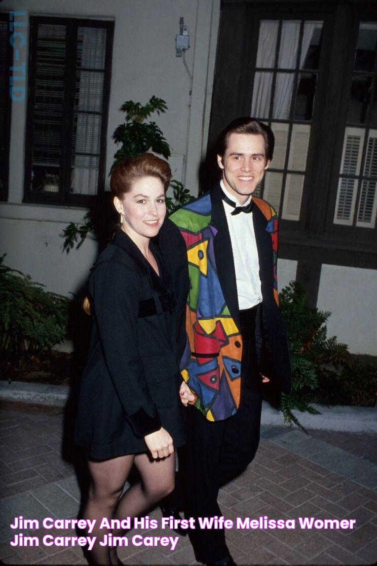 Jim Carrey and his first wife Melissa Womer Jim carrey, Jim carey