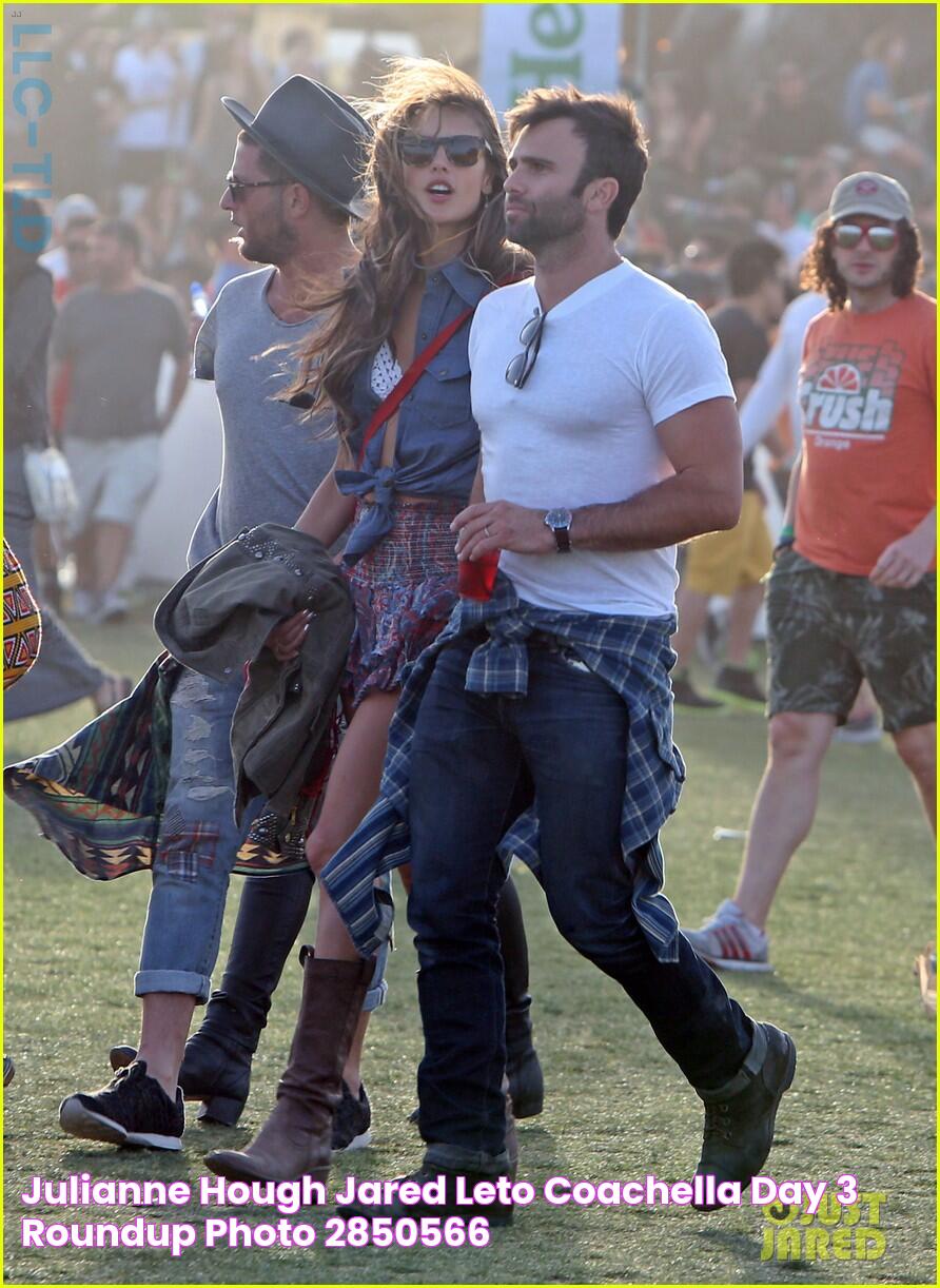 Julianne Hough & Jared Leto Coachella Day 3 Roundup! Photo 2850566