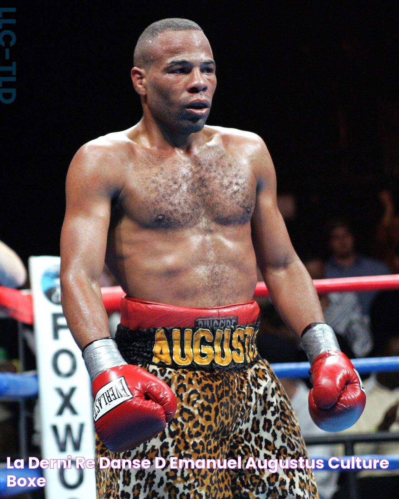 La dernière danse d’Emanuel Augustus « Culture Boxe