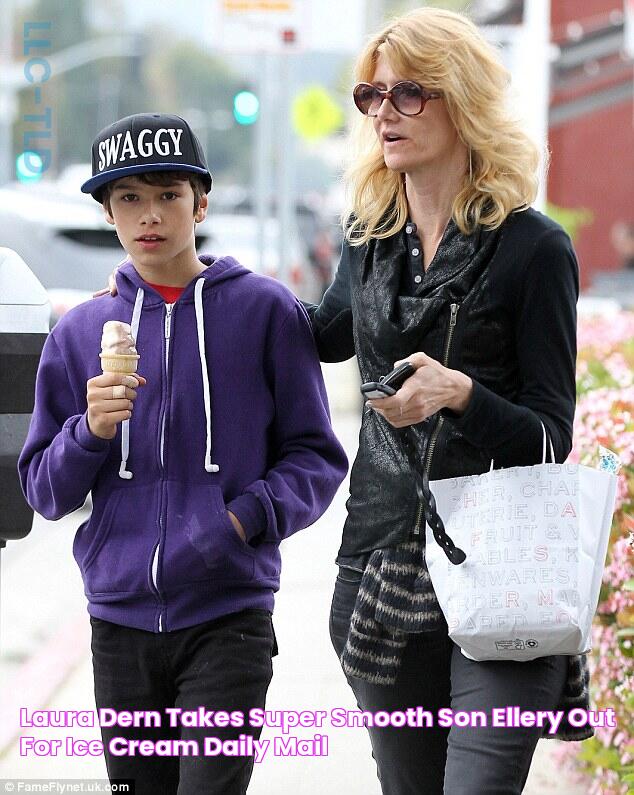 Laura Dern takes super smooth son Ellery out for ice cream Daily Mail