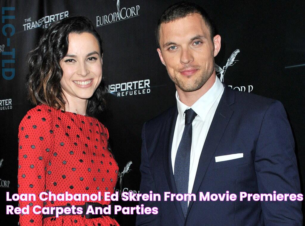 Loan Chabanol & Ed Skrein from Movie Premieres Red Carpets and Parties