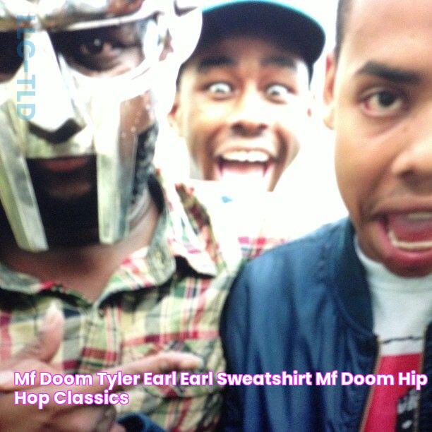 MF Doom, Tyler, & Earl Earl sweatshirt, Mf doom, Hip hop classics