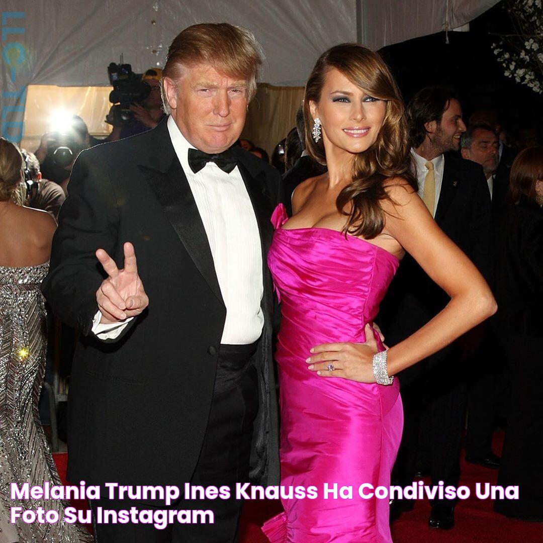 Melania Trump & Ines Knauss ha condiviso una foto su Instagram "