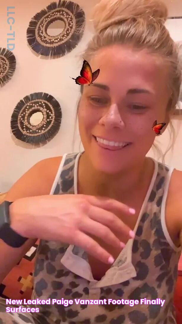 New Leaked Paige Vanzant Footage Finally Surfaces!