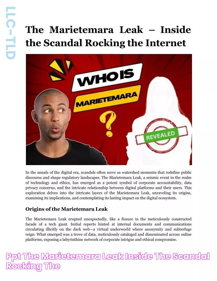 PPT The Marietemara Leak Inside the Scandal Rocking the