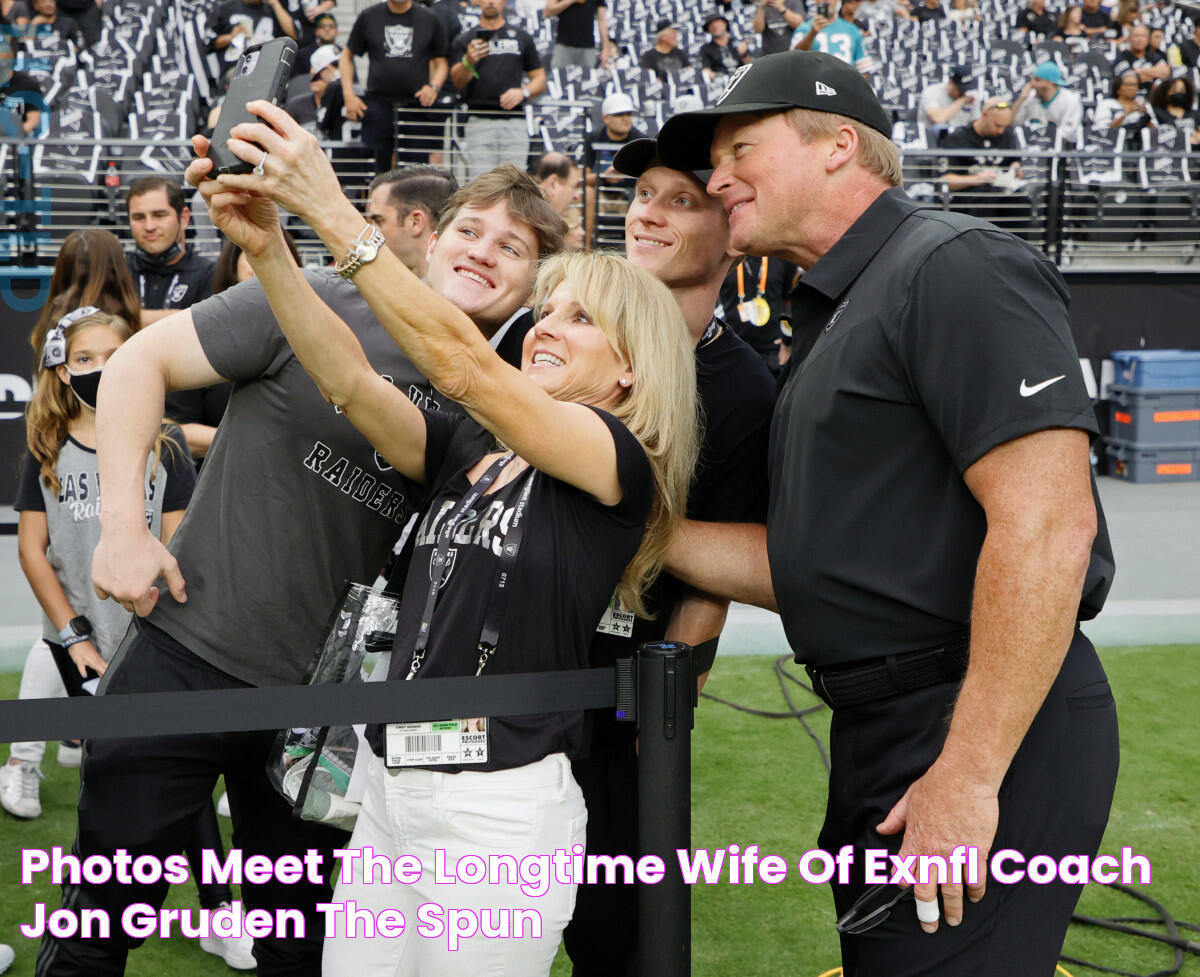 Photos Meet The Longtime Wife Of ExNFL Coach Jon Gruden The Spun