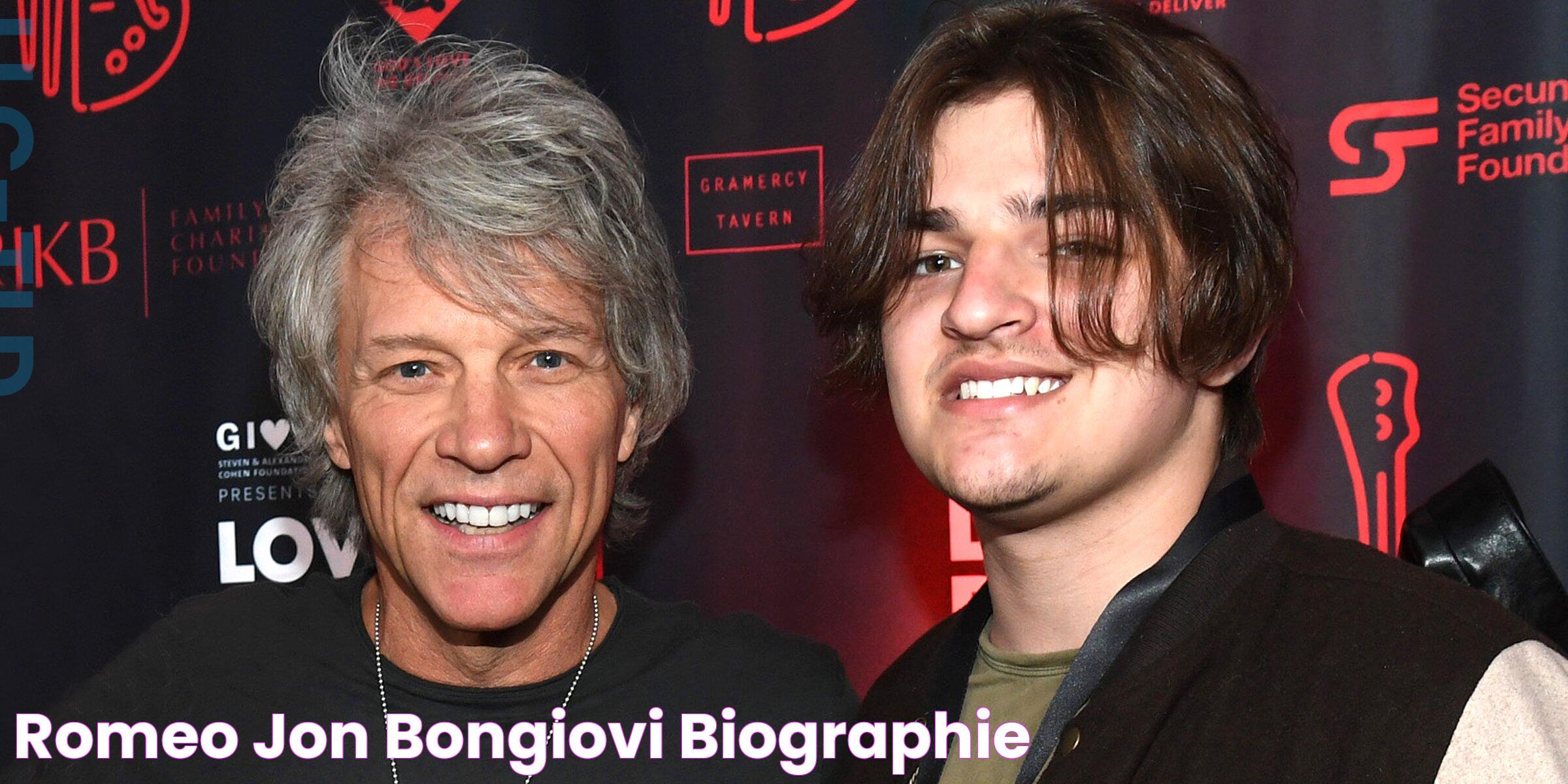 The Ultimate Guide To Romeo Jon Bongiovi: Discover The Untold Story