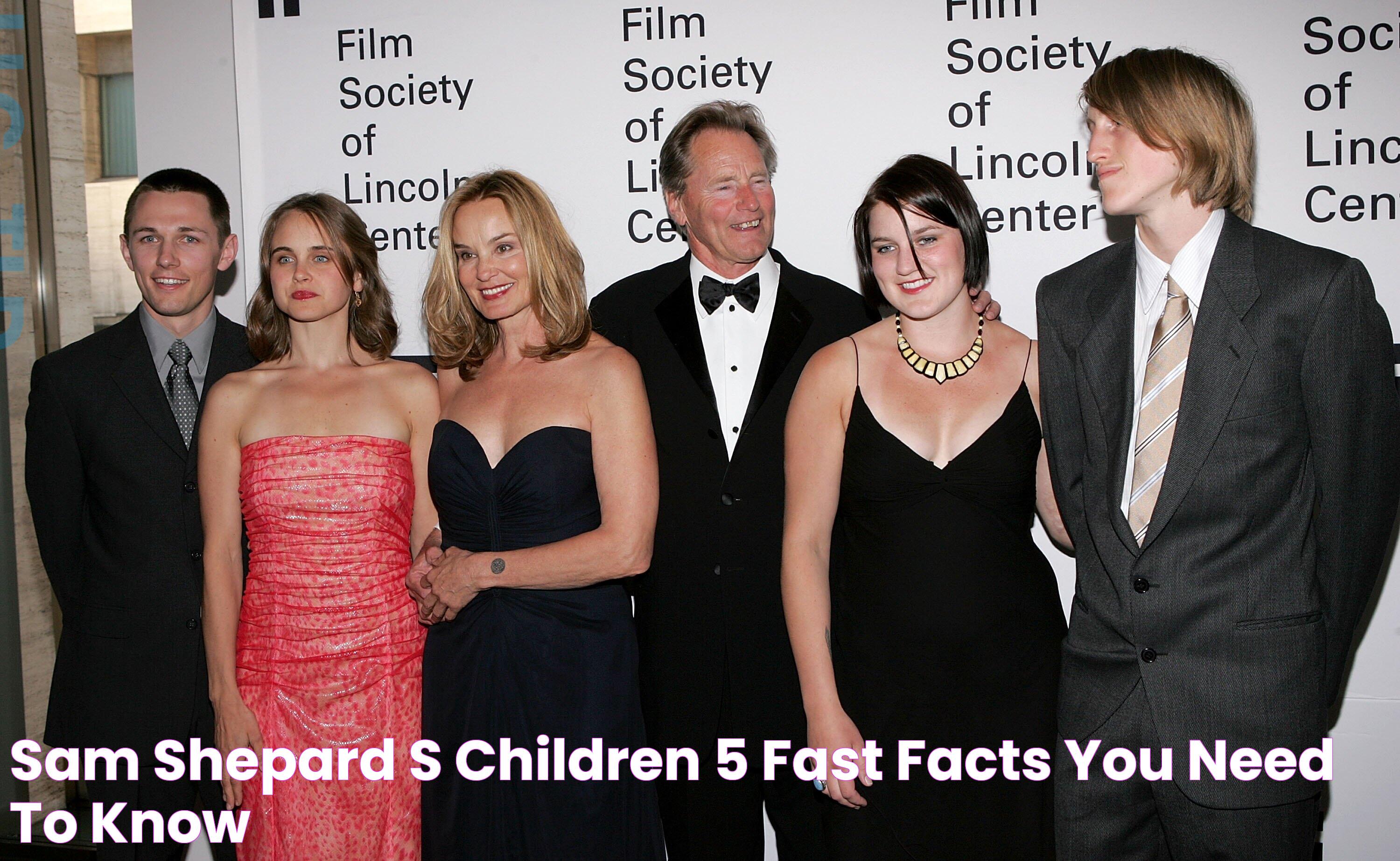 Sam Shepard’s Children 5 Fast Facts You Need to Know