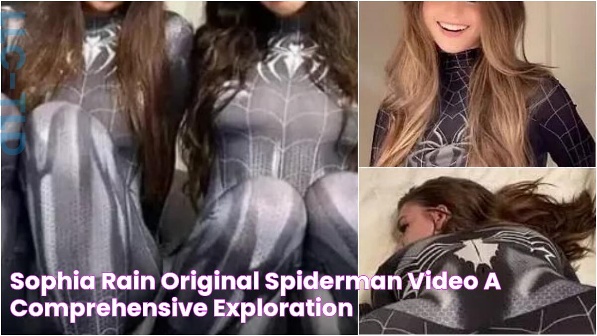 The Original Sophia Rain Spiderman Video: An Unforgettable Experience