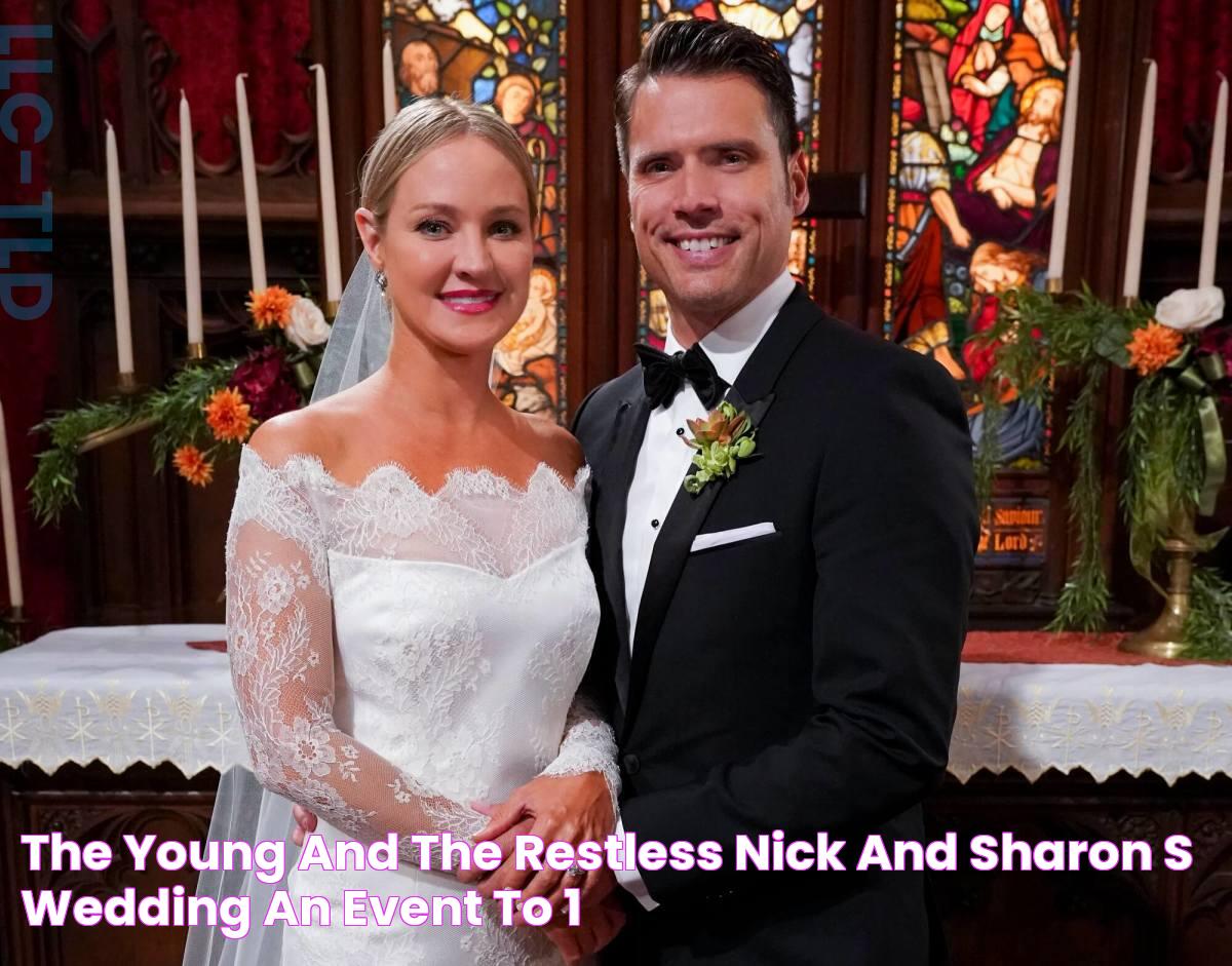 The Young and the Restless Nick and Sharon's Wedding An Event to