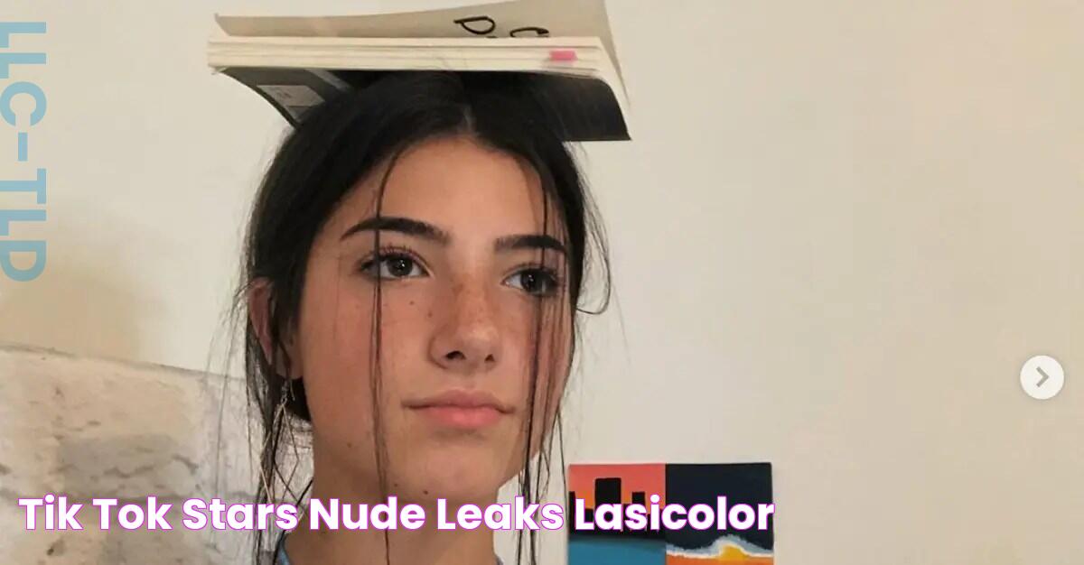 Tik tok stars nude leaks Lasicolor