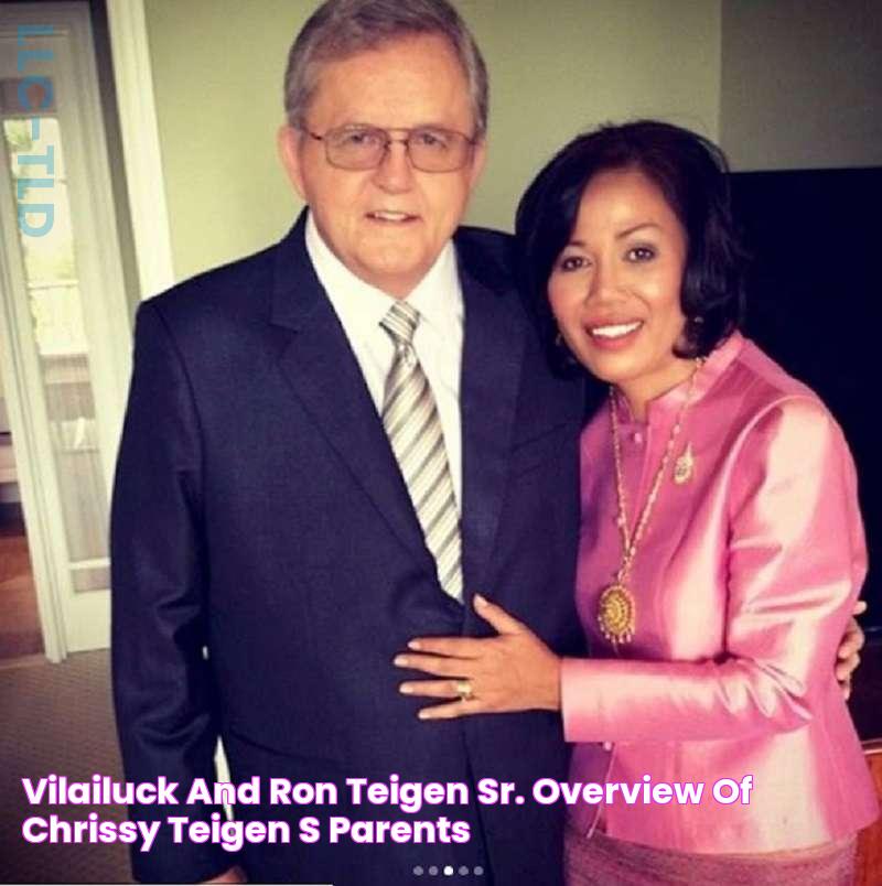 Vilailuck and Ron Teigen Sr. Overview of Chrissy Teigen's Parents