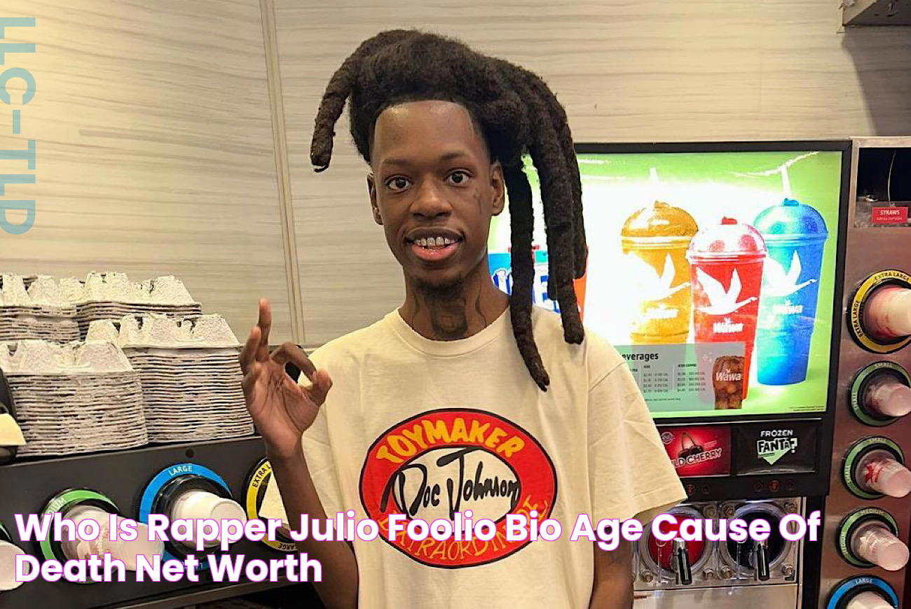 Who is rapper Julio Foolio? Bio, Age, Cause of Death, Net worth