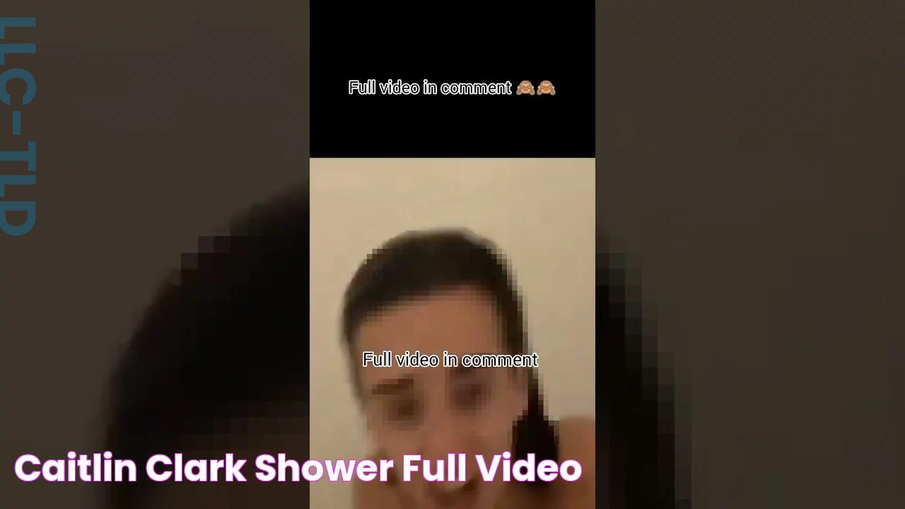 Caitlin Clark Shower Video: Uncensored Footage And Behind-the-Scenes Leaks