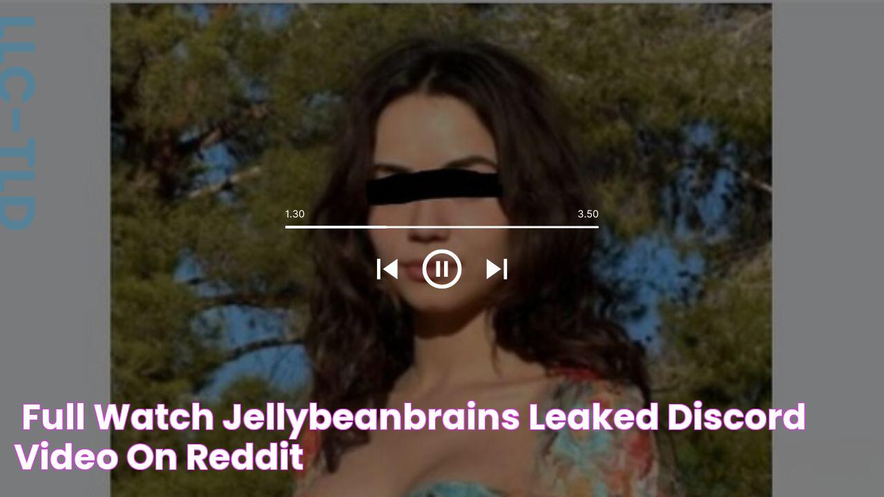 [FULL] Watch JellyBeanBrains Leaked Discord Video On Reddit