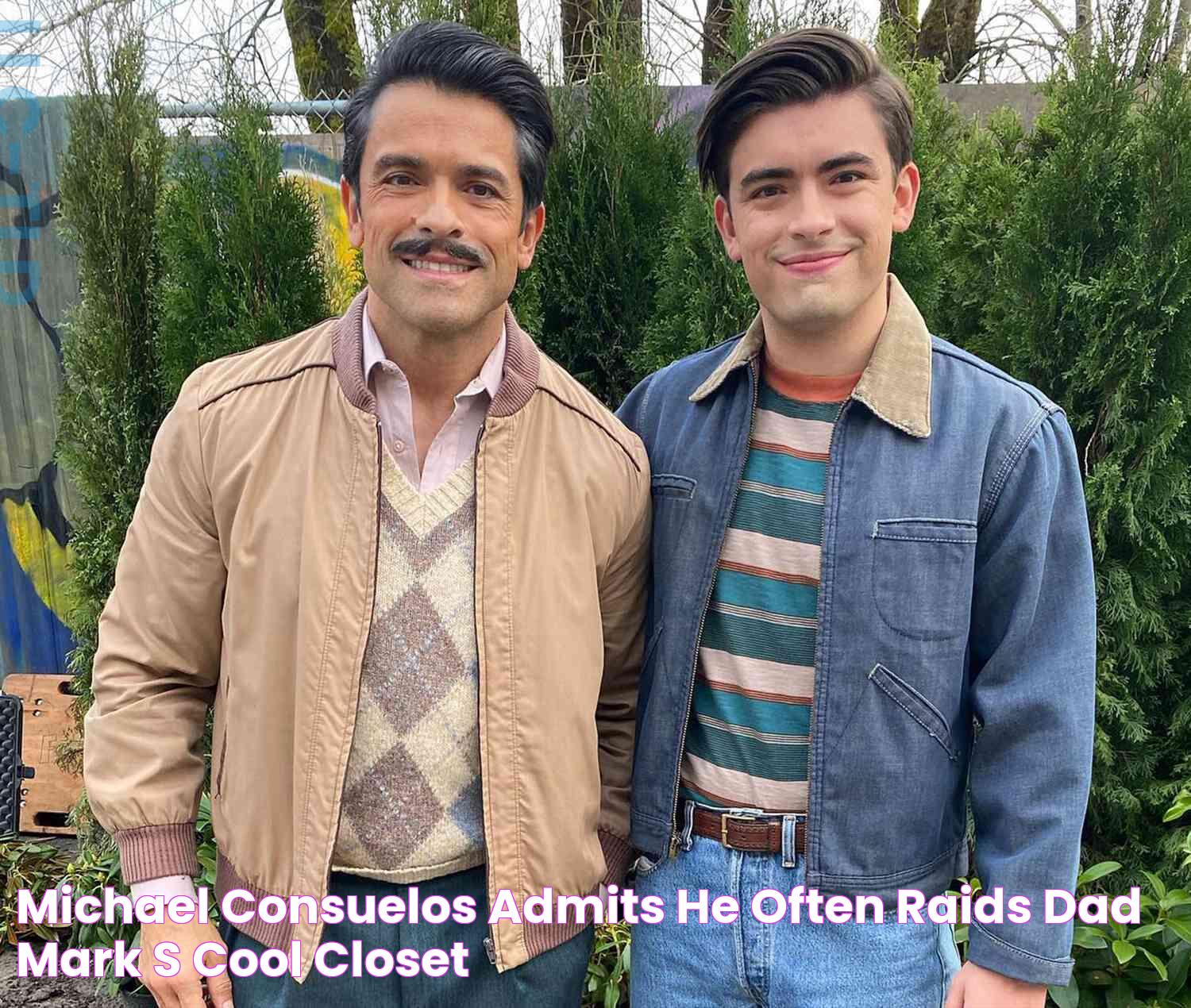 Michael Consuelos Admits He 'Often' Raids Dad Mark's 'Cool Closet'