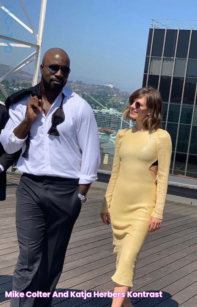 Mike Colter and Katja Herbers Kontrast