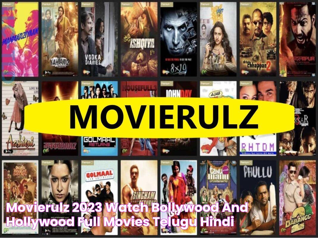 Movierulz 2023 Watch Bollywood and Hollywood Full Movies Telugu Hindi