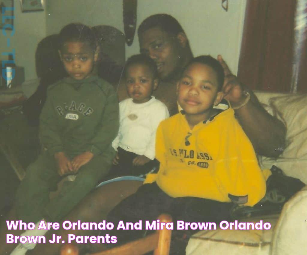 Who Are Orlando And Mira Brown? Orlando Brown Jr. Parents