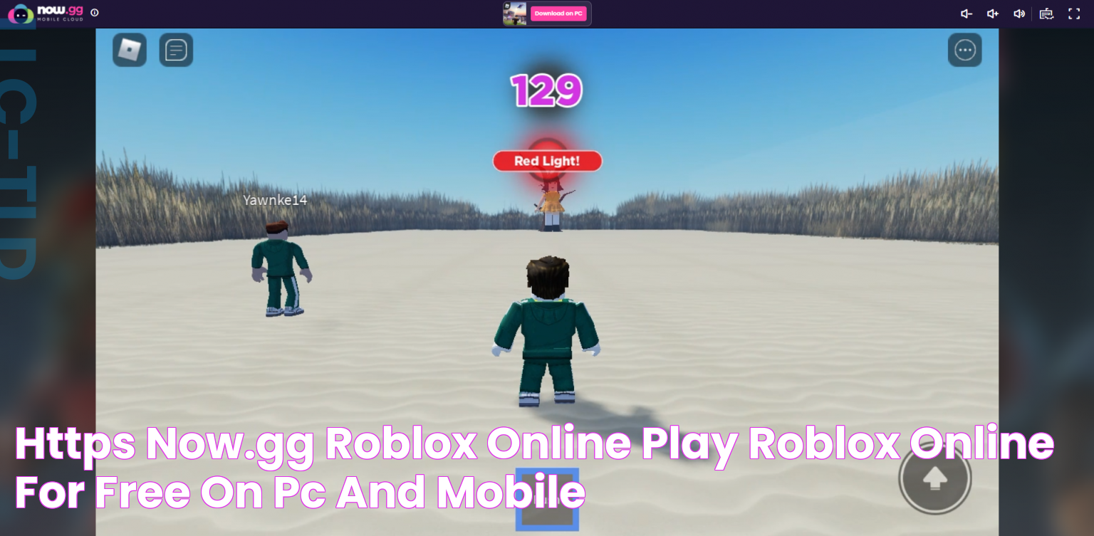 https //now.gg Roblox Online Play Roblox Online for Free on PC and Mobile