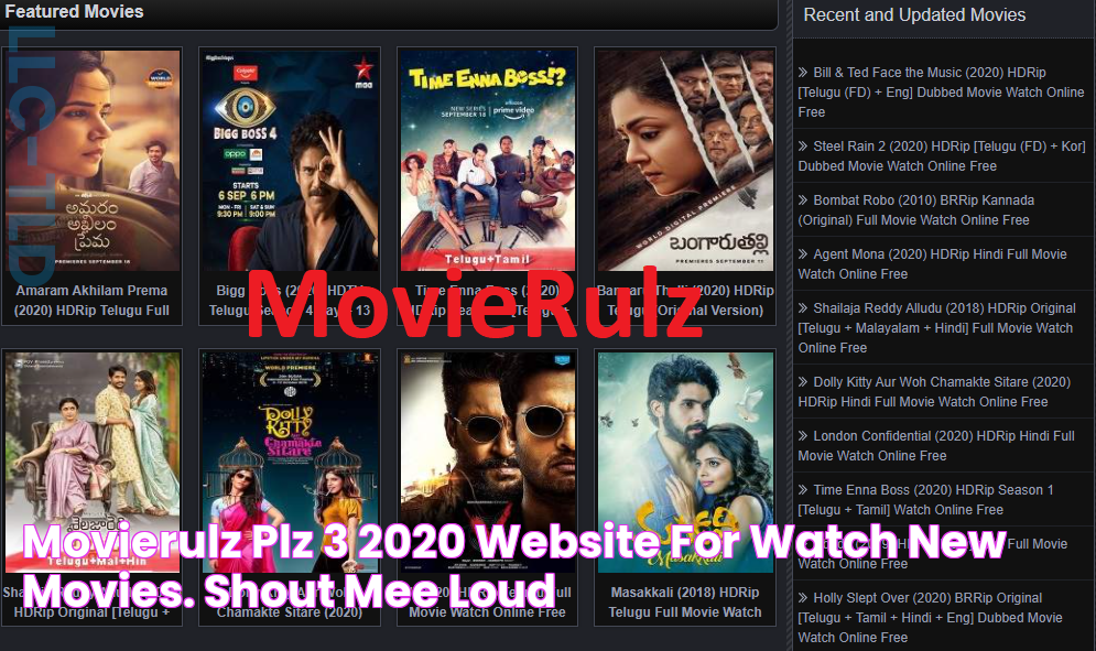 Discover The Latest Movies On Movierulz In 2023