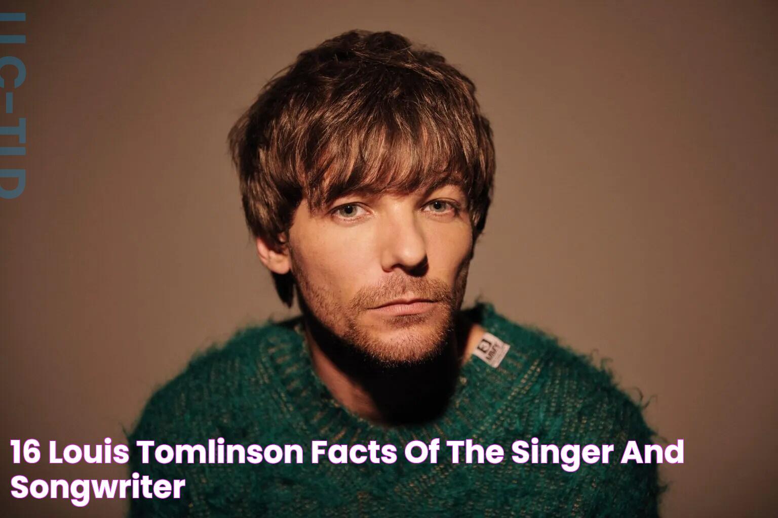 16 Louis Tomlinson Facts of the Singer and Songwriter