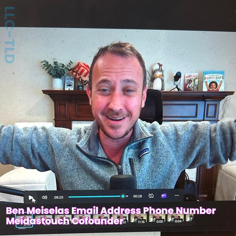 Ben Meiselas email address & phone number MeidasTouch CoFounder