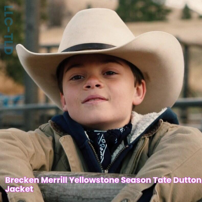 Brecken Merrill Yellowstone Season Tate Dutton Jacket