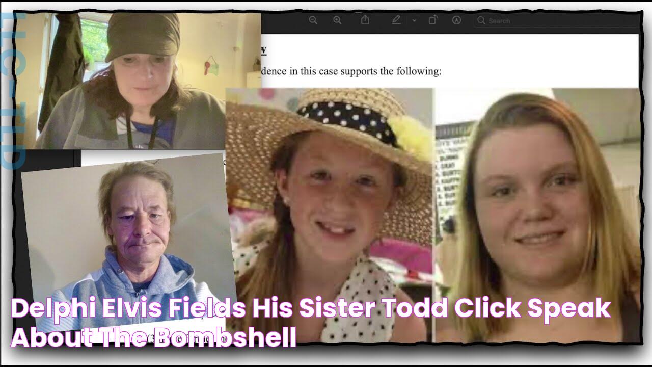 Delphi Elvis Fields, his sister & Todd Click speak about the bombshell