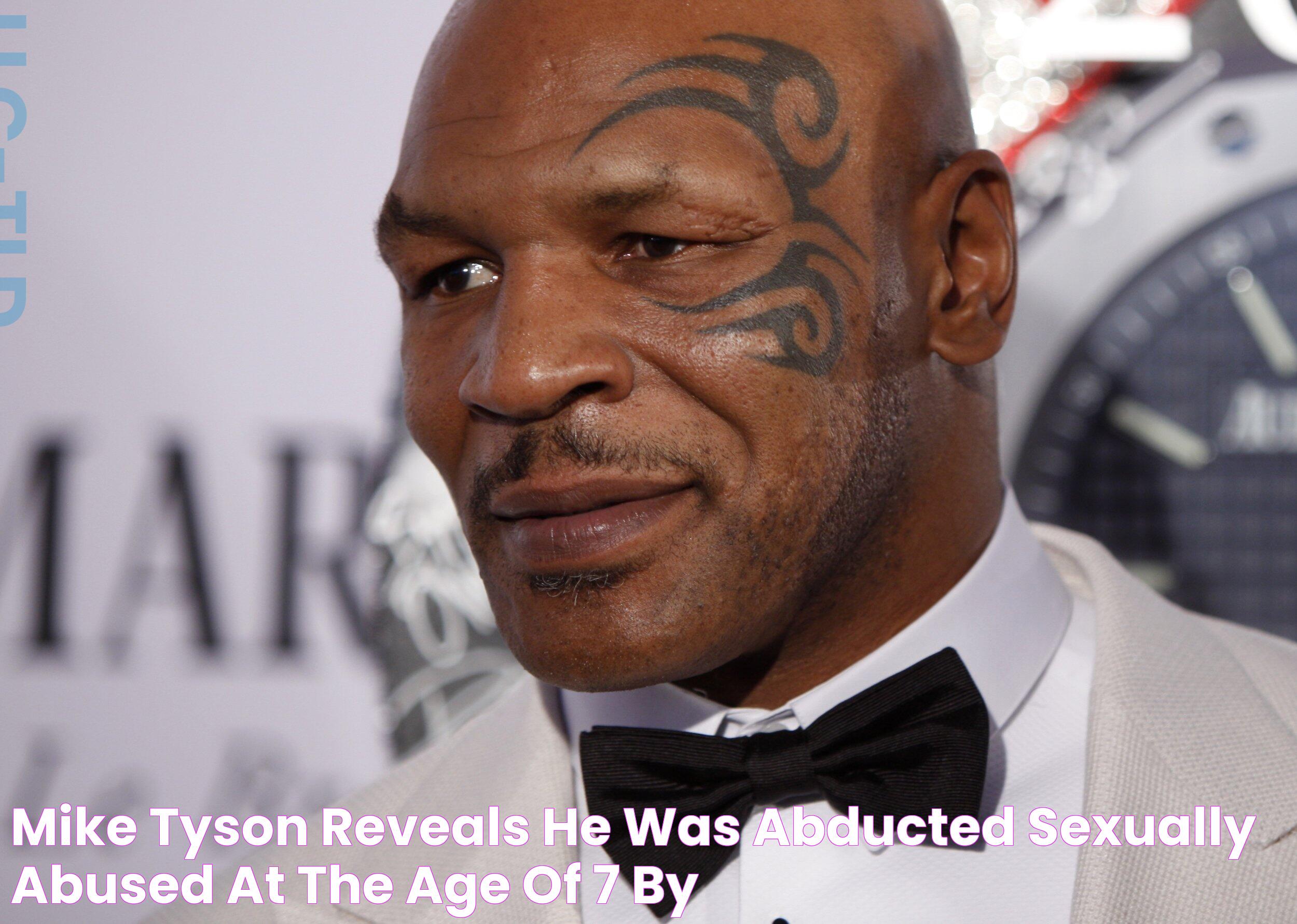 Mike Tyson Reveals He Was Abducted, Sexually Abused At The Age Of 7 By