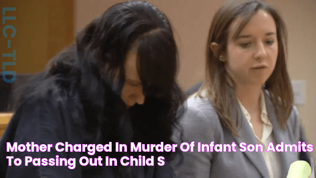 Mother charged in murder of infant son admits to passing out in child's