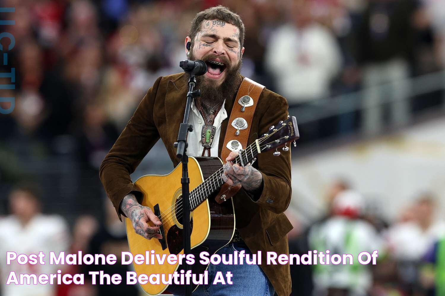 Post Malone Delivers Soulful Rendition of 'America the Beautiful' at