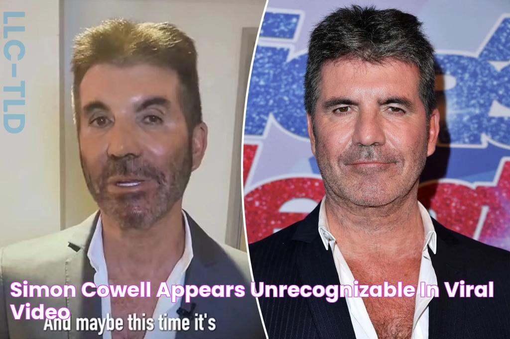 Simon Cowell appears unrecognizable in viral video