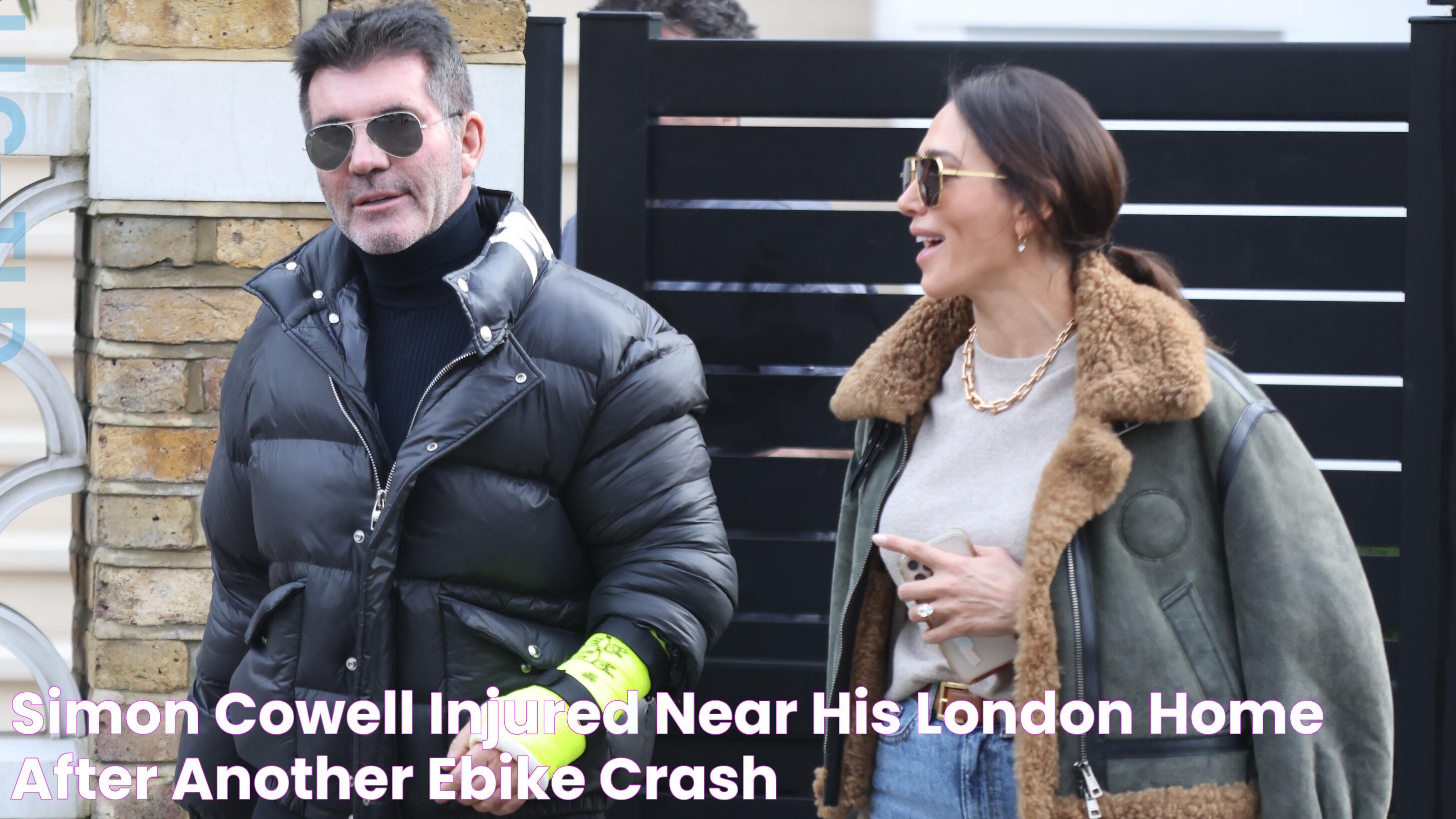 Simon Cowell injured near his London home after another ebike crash