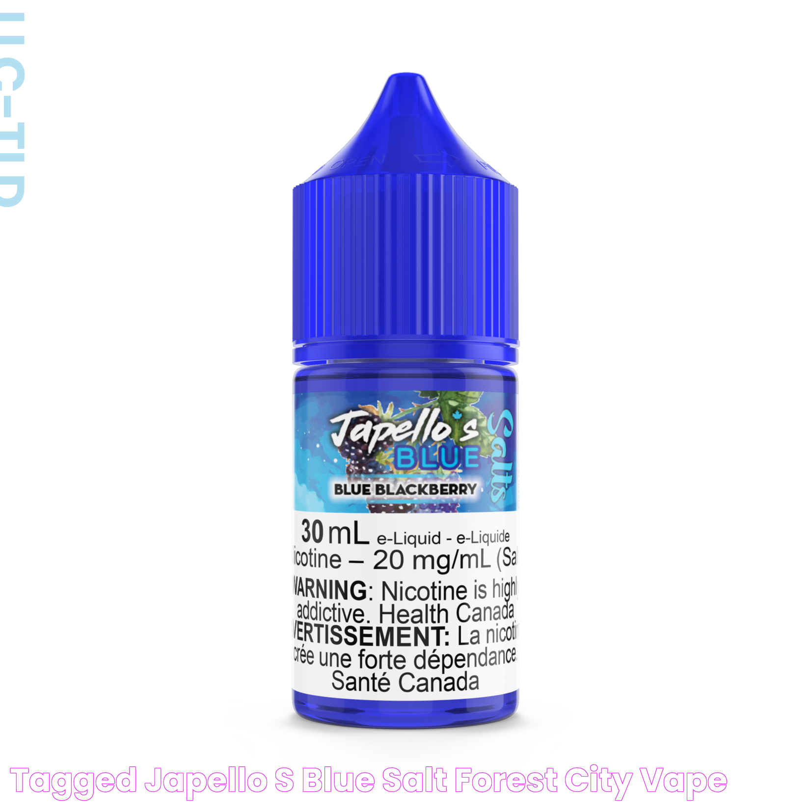 Tagged Japello's Blue Salt Forest City Vape