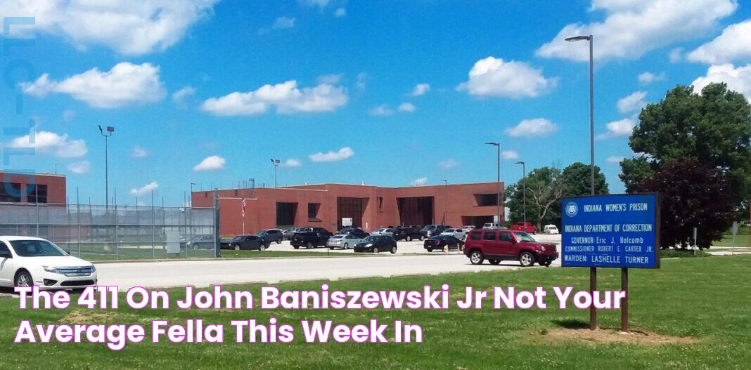 The 411 on John Baniszewski Jr Not Your Average Fella This Week in