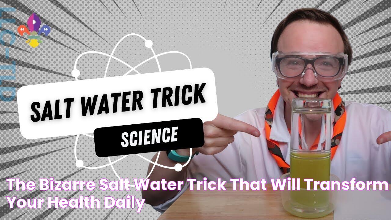 The Bizarre Salt Water Trick That Will Transform Your Health Daily