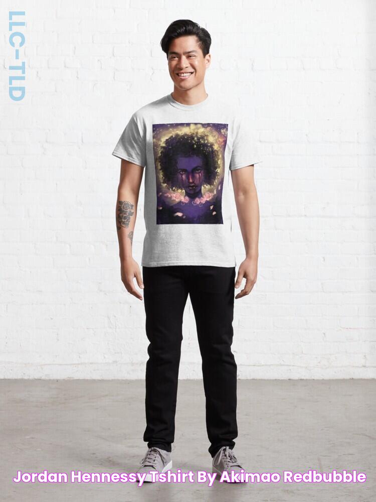 "Jordan Hennessy" Tshirt by AkiMao Redbubble